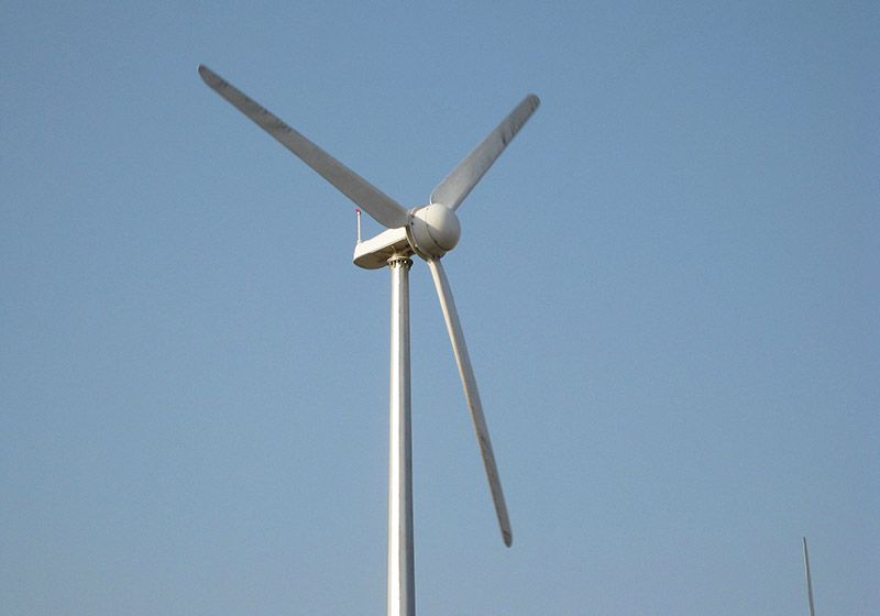 风力发电机在微风中的安全运行